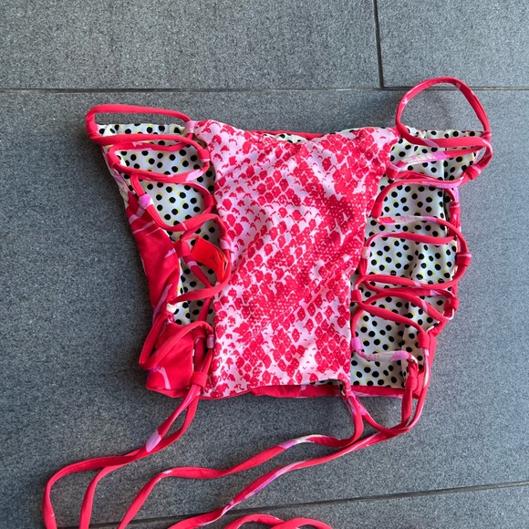 NWT MAAJI• Fairy Cupid Bandeau Bikini Top size S. - Picture 5 of 7